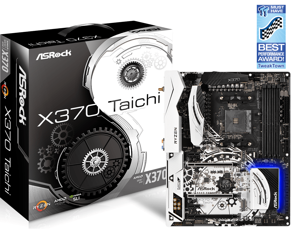 ASRock X370 Taichi マザーボード ホワイト ASRock > News